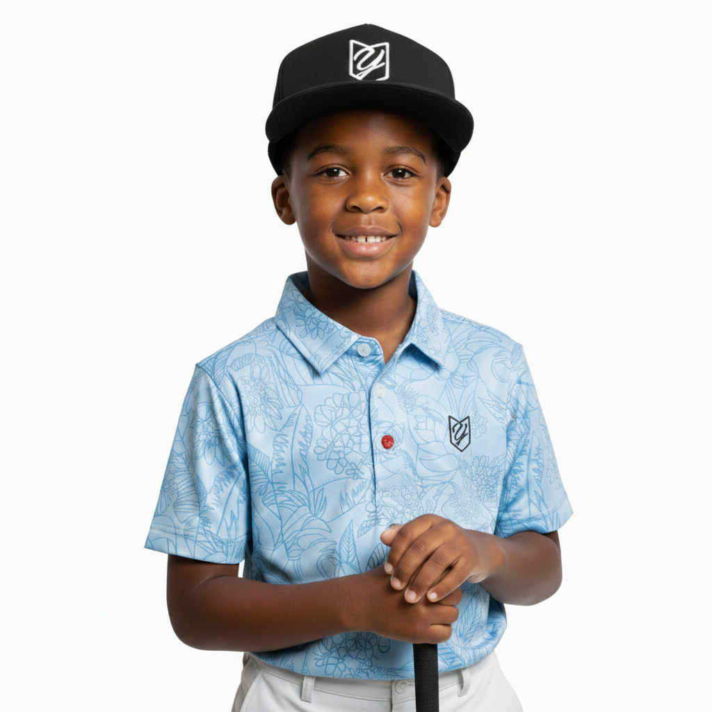 Blue Blossom Polo