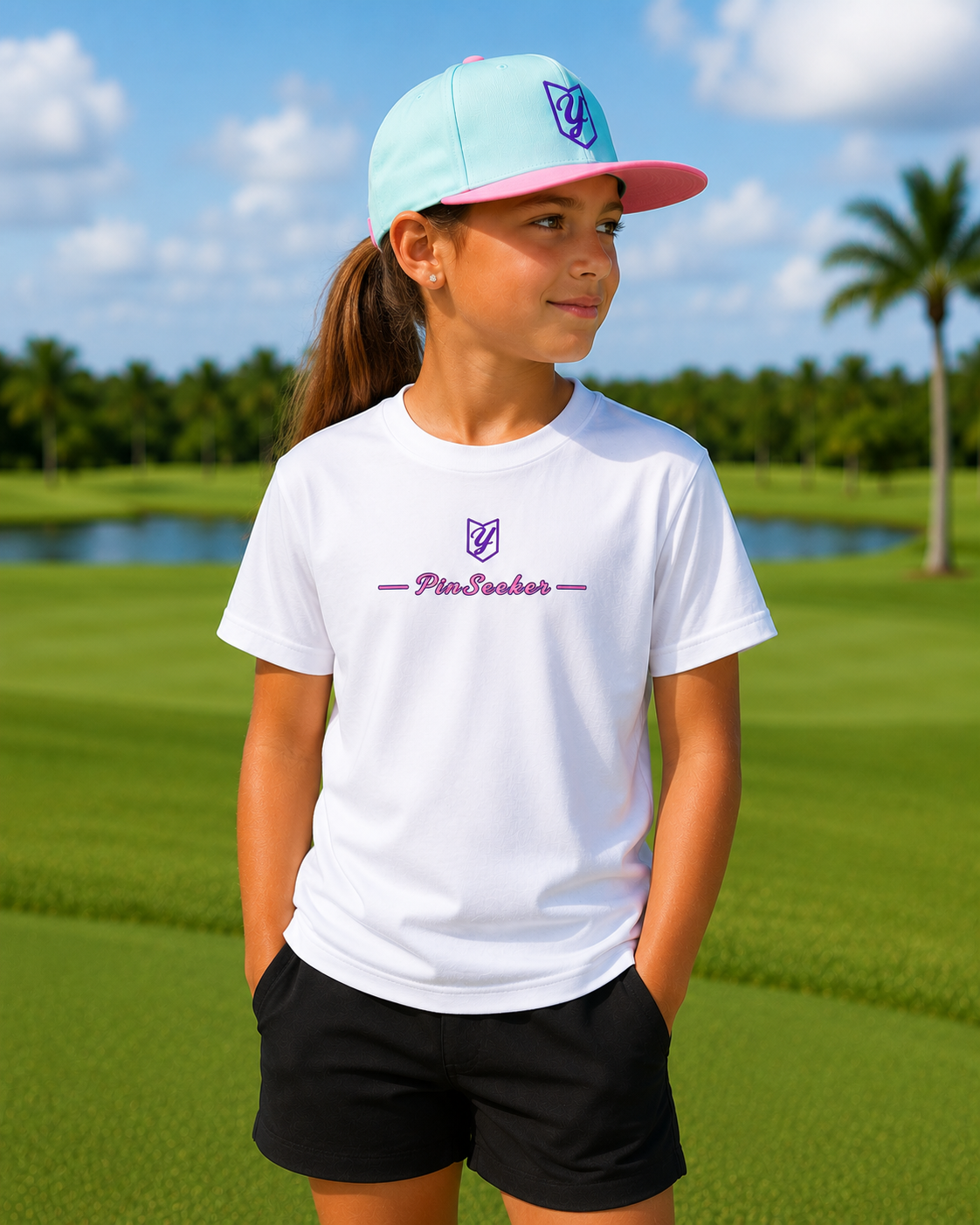 Girls PinSeeker Tee