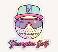 Holographic PinSeeker Sticker