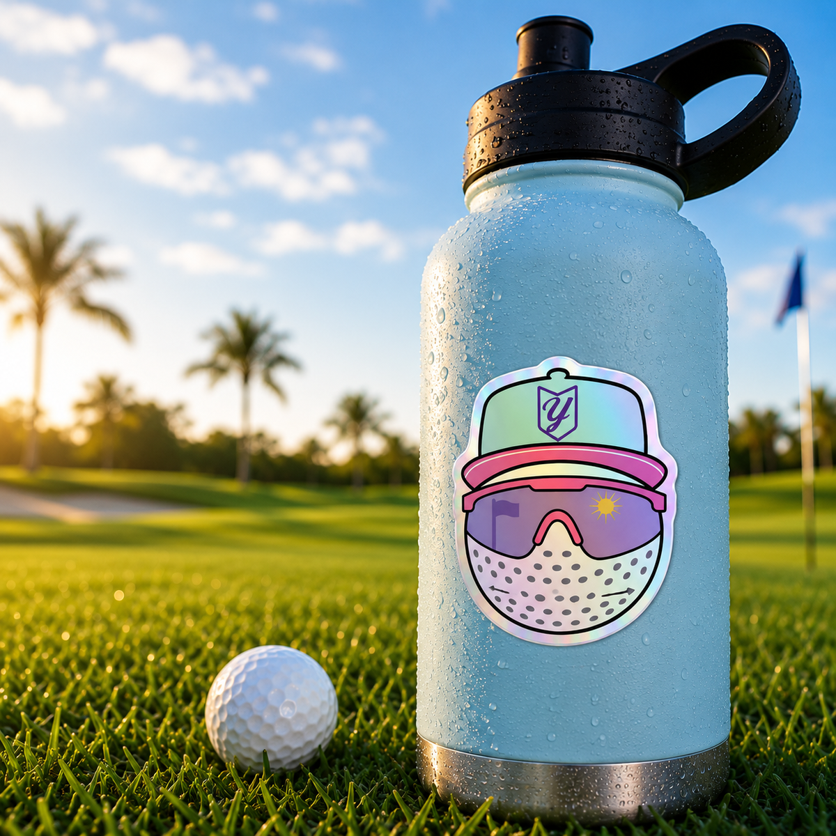 Holographic PinSeeker Sticker