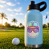 Holographic PinSeeker Sticker