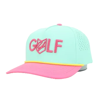 Watermelon “GOLF” Rope Hat