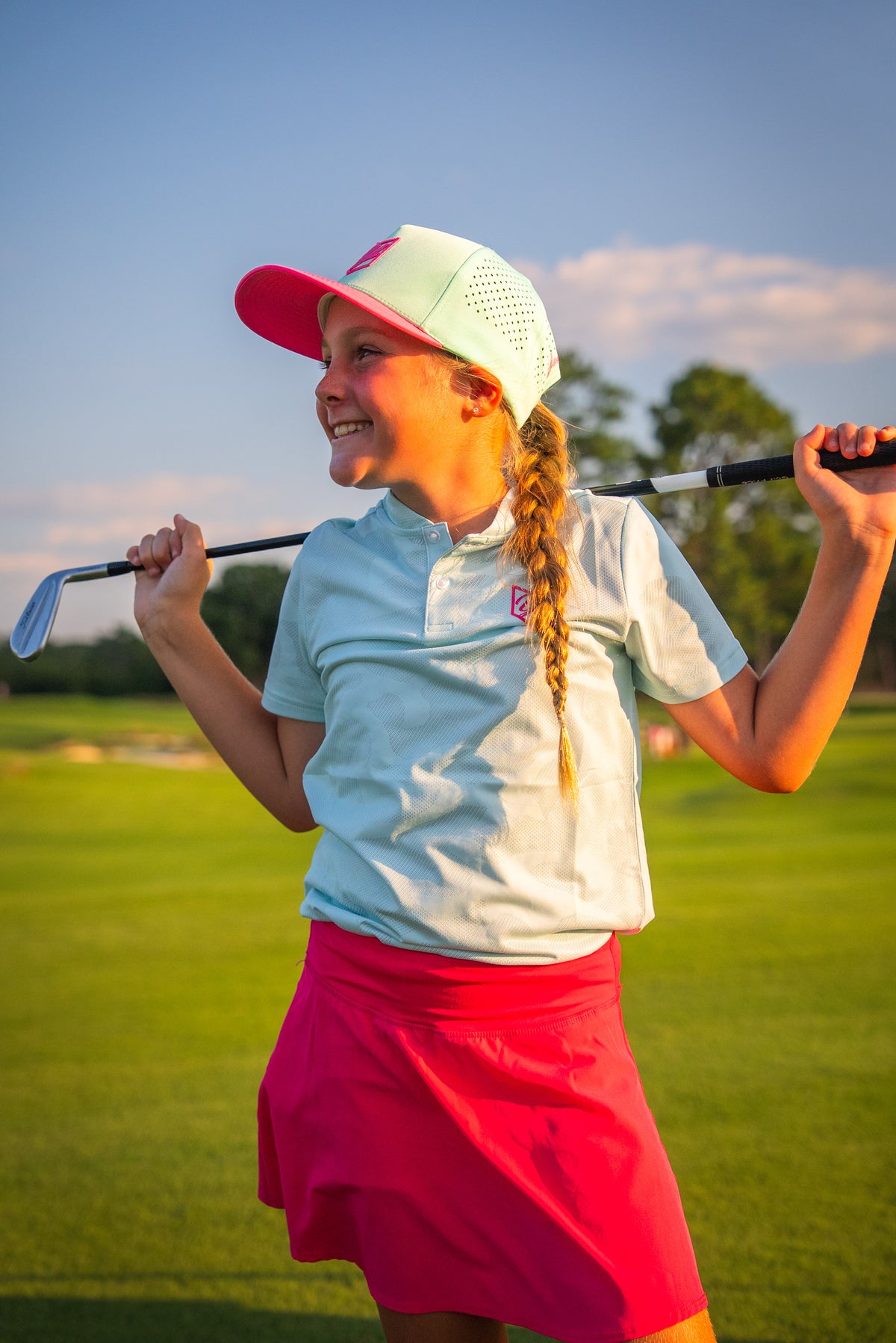 Girls Blade AeroVent Performance Polo