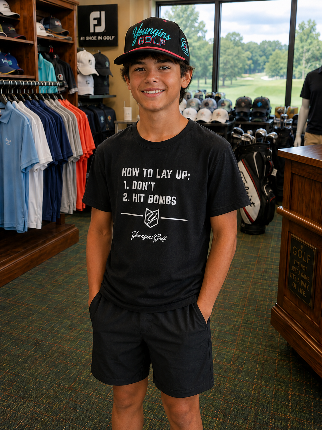TEEN Lay up Tee