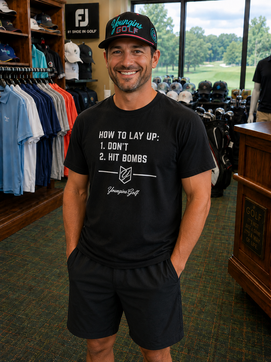 ADULT Lay up Tee