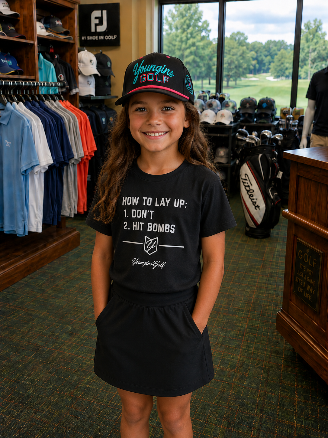 GIRLS Lay up Tee