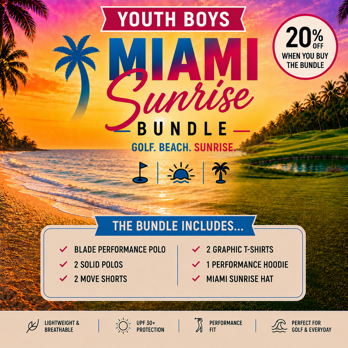 BOYS - Miami Sunrise Collection Bundle